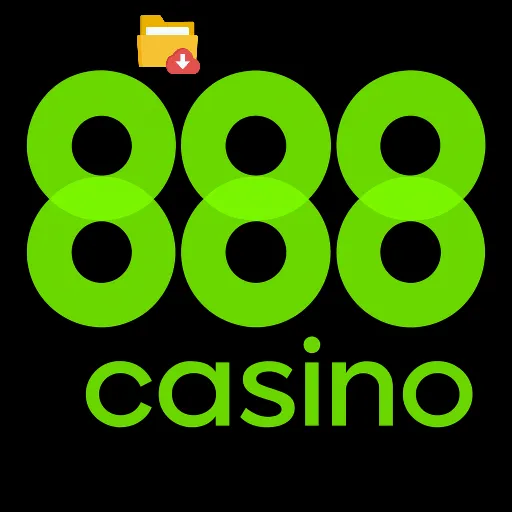 Banner destacando o app 888casino disponível para baixar grátis