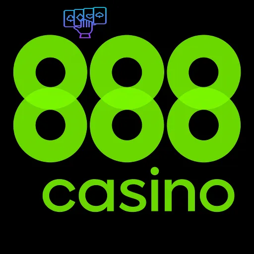 Imagem ilustrativa mostrando a plataforma 888casino com variedade de jogos online e provedores populares.